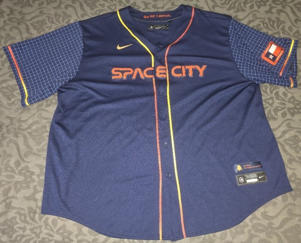 Houston Astros Space City Authentic Jersey, #2 Bregman